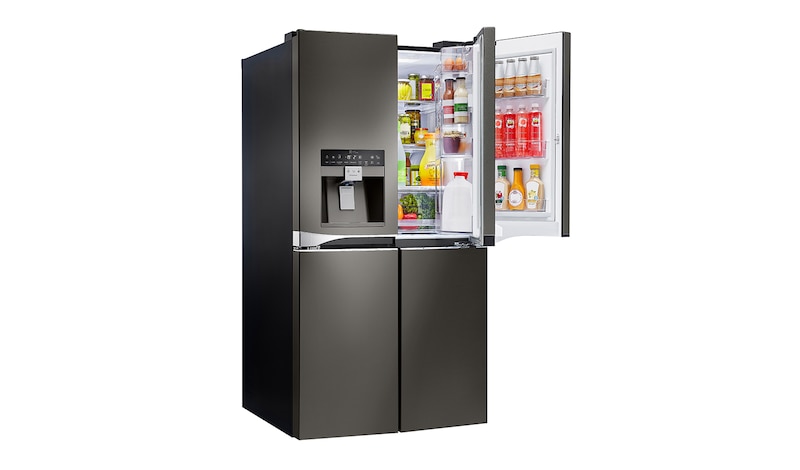LG 712L French Door Fridge, with Door-In-Door®, in Black Stainless Steel, GF-5D712BSL
